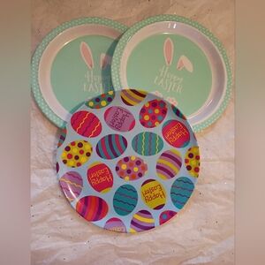 Easter Kids Plates Set Of 3 NW/NWOT